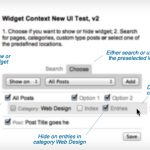 Feedback Needed For New Widget Context User Interface