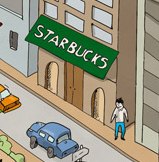 Hiding By Starbucks